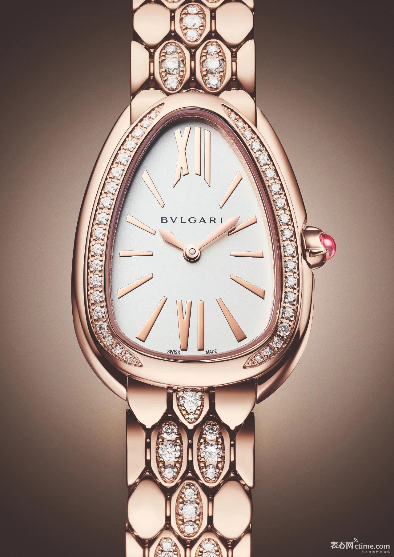 尽管水滴形蛇头造型早已成为宝格丽的一个标识,但每次看见都会感受到