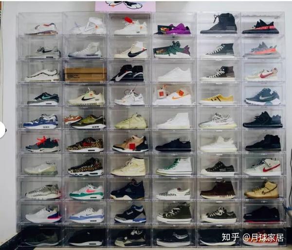 鞋柜不够,鞋盒来凑